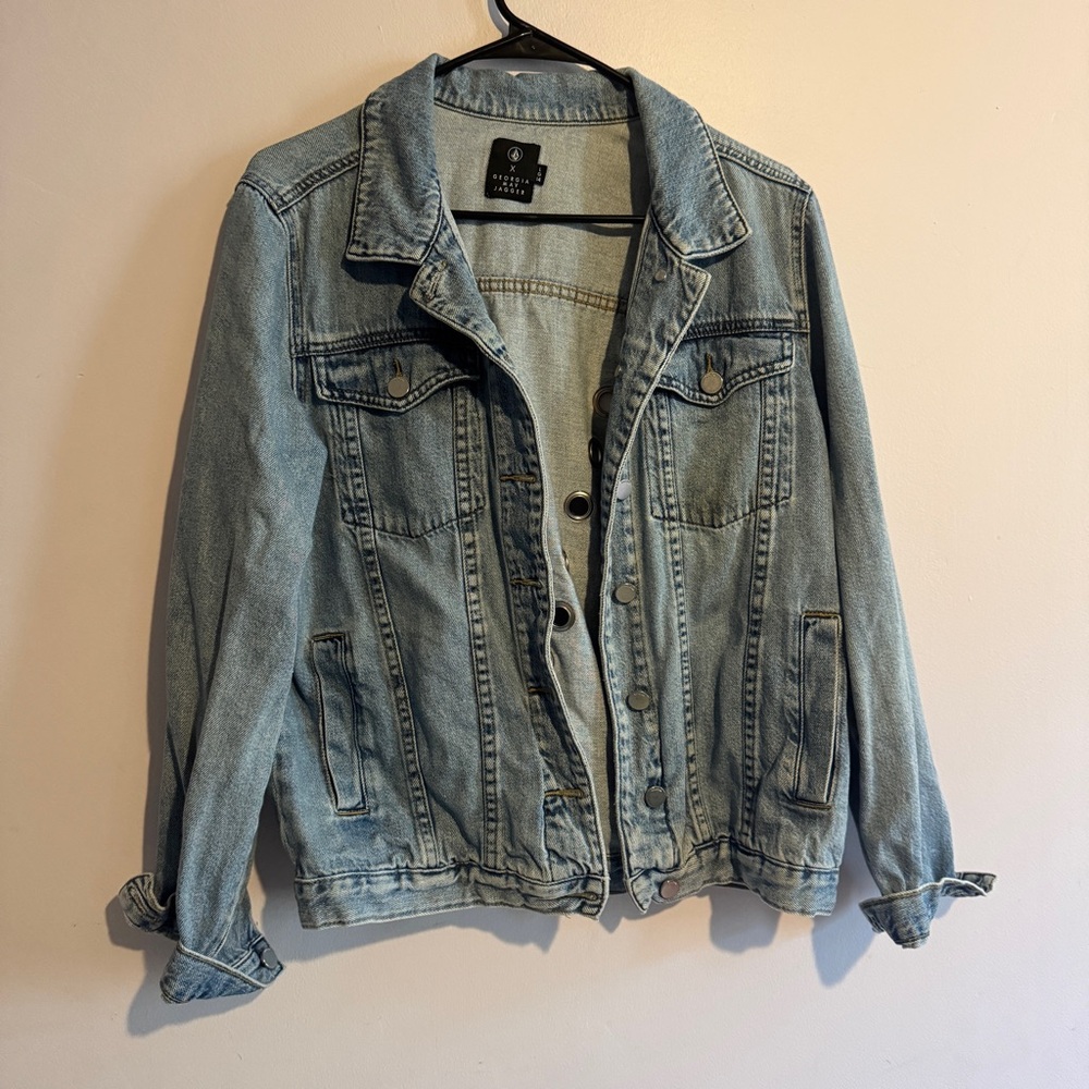 Volcom Light Blue Denim Jacket